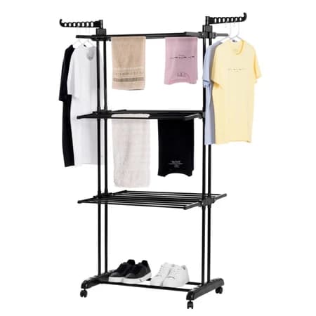 3-Tier Folding Clothes Drying Rack